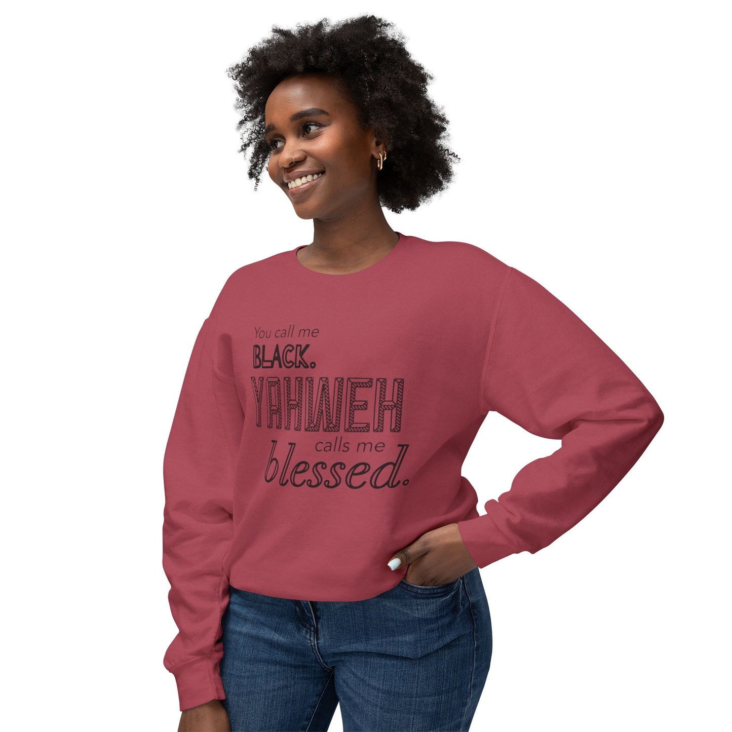 YCMB (Yahweh Calls Me Blessed) Crewneck