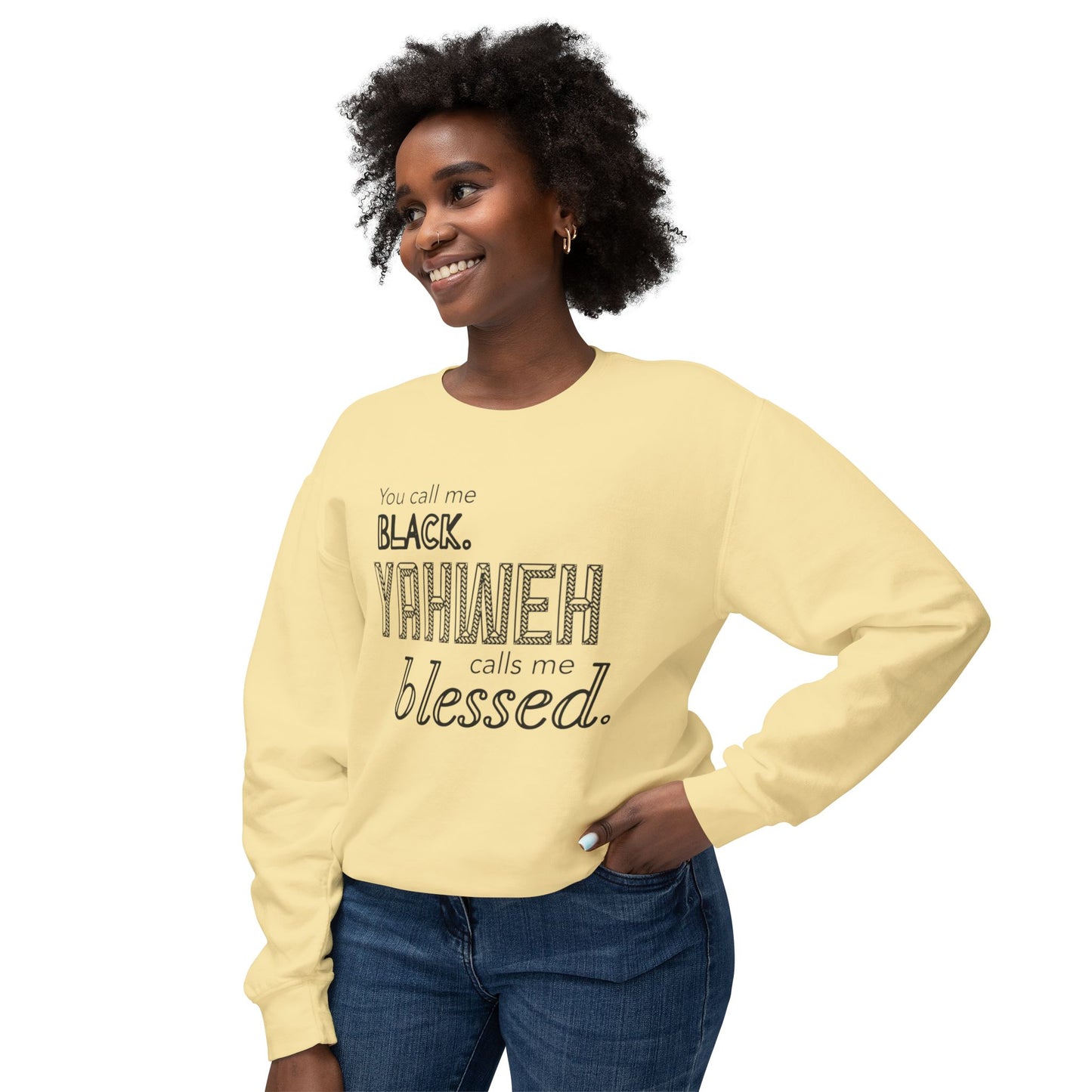 YCMB (Yahweh Calls Me Blessed) Crewneck